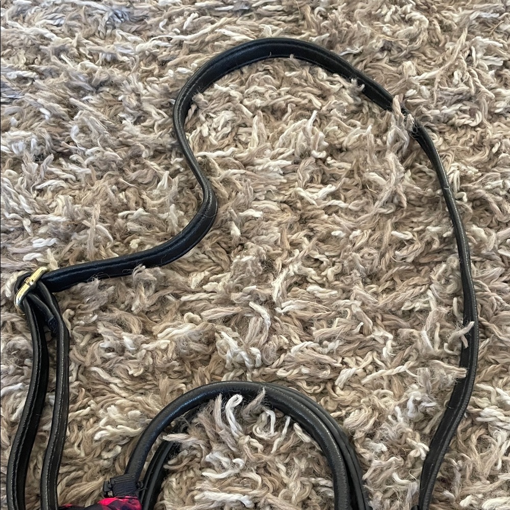 Juicy couture Black Handbag with Floral Scarf Accent - Picture 5 of 10